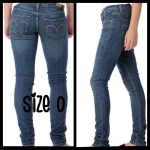 Levi's low-rise Skinny Jeans